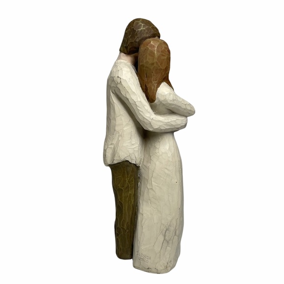 Willow Tree Together Figurine Couple Husband Wife Man Woman Demdaco 2000 8 3/4” - Picture 4 of 6